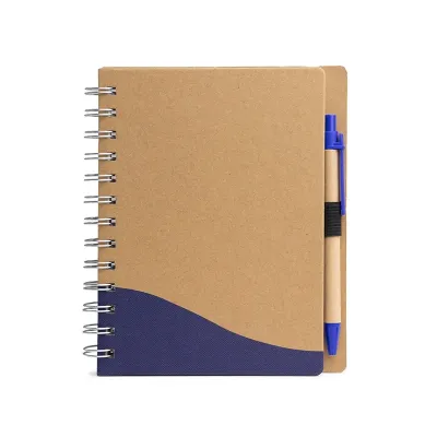 Kit Caderno Ecologico Com Caneta
