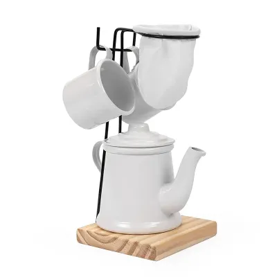 Kit Cafe 4 Pecas Lnr15247