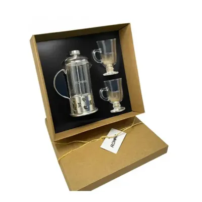 Kit Cafe Com Cafeteira Francesa Personalizado