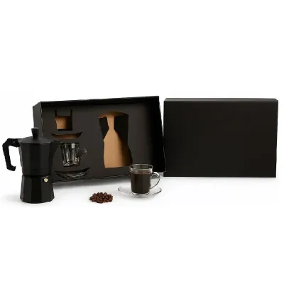 Kit Cafe em Caixa de Papel Personalizado