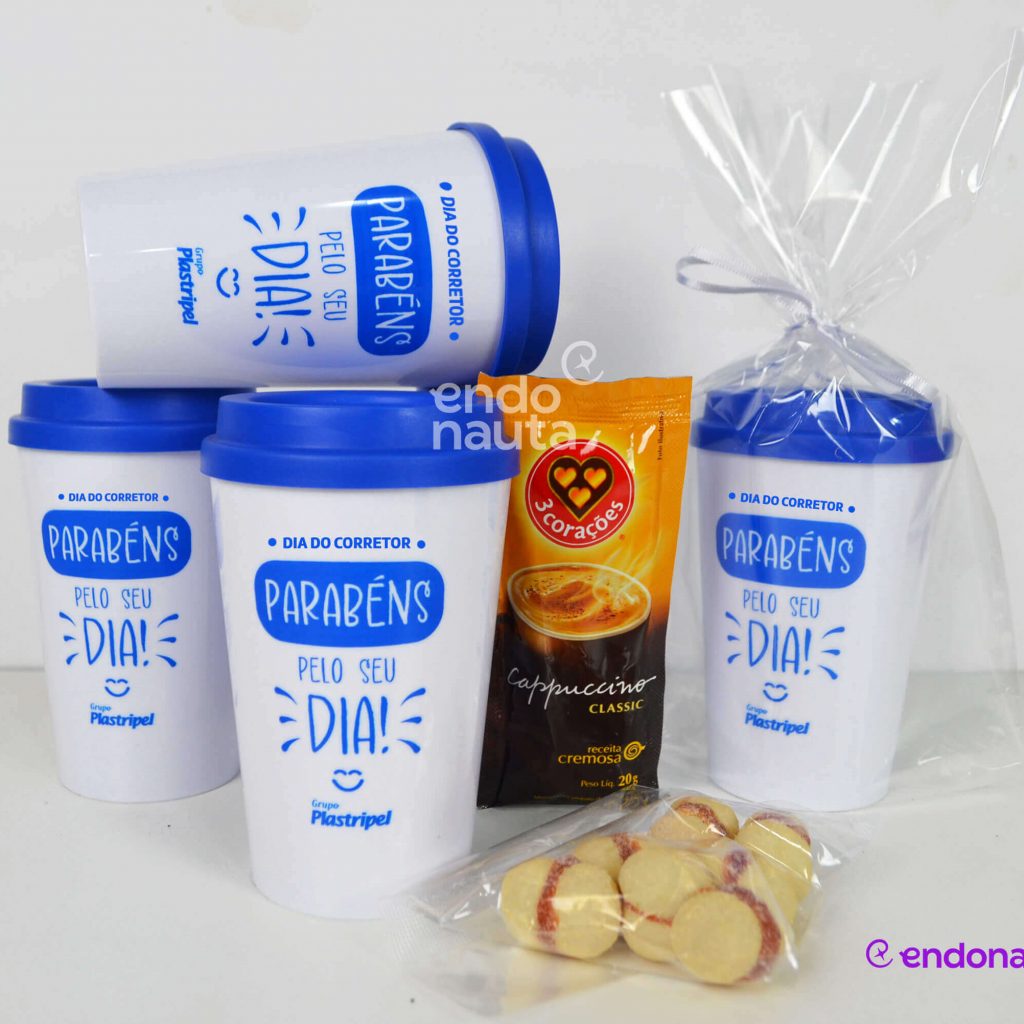 Kit Café Flat Dia do Corretor • Prd168