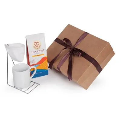 Kit Cafe Personalizado Com Caixa