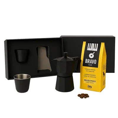 Kit café personalizado para brinde