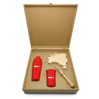 Kit Caipirinha Gourmet Completo Para Brinde