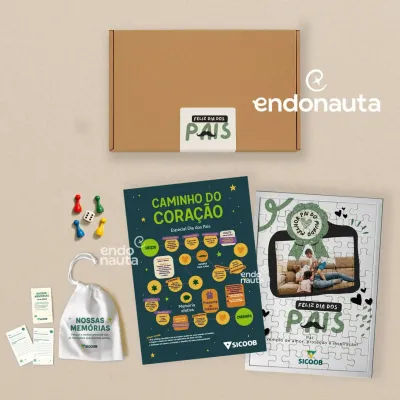 Kit Caminhos do Coração Dia dos Pais