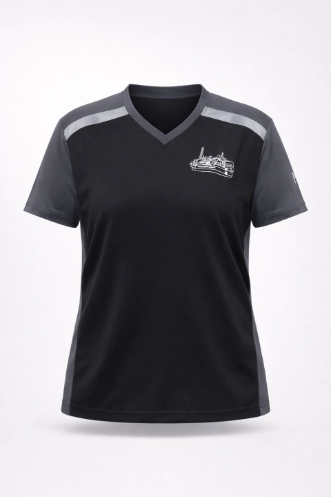 Kit Camiseta Dry Fit com Proteção UV e Faixa Refletiva com Estampa DTF