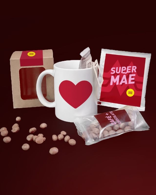 Kit Caneca Café ou Chá - Dia das Mães