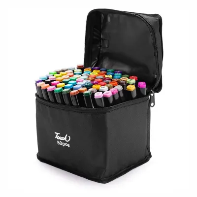 Kit Canetas Marcadoras 80 Cores