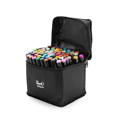 Kit Canetas Marcadoras 80 Cores