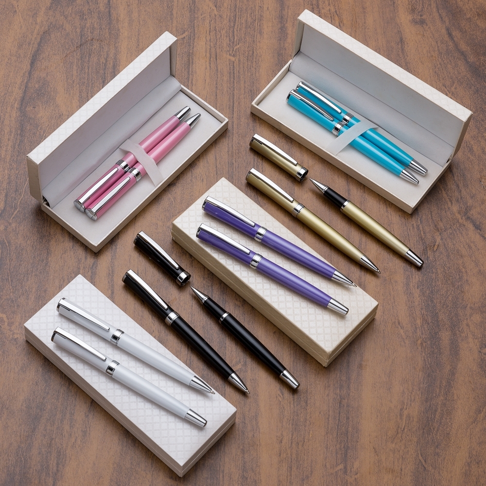 Kit Canetas Metálicas Personalizadas — foto 2