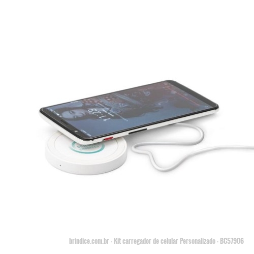Kit Carregador De Celular Personalizado