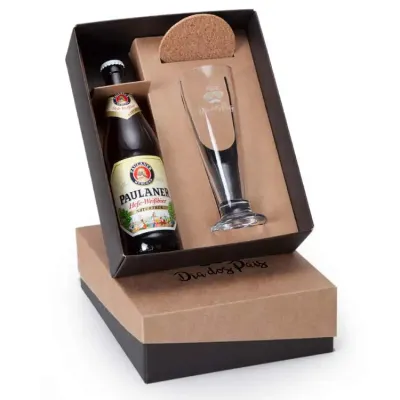 Kit Cerveja Paulaner Com Taca