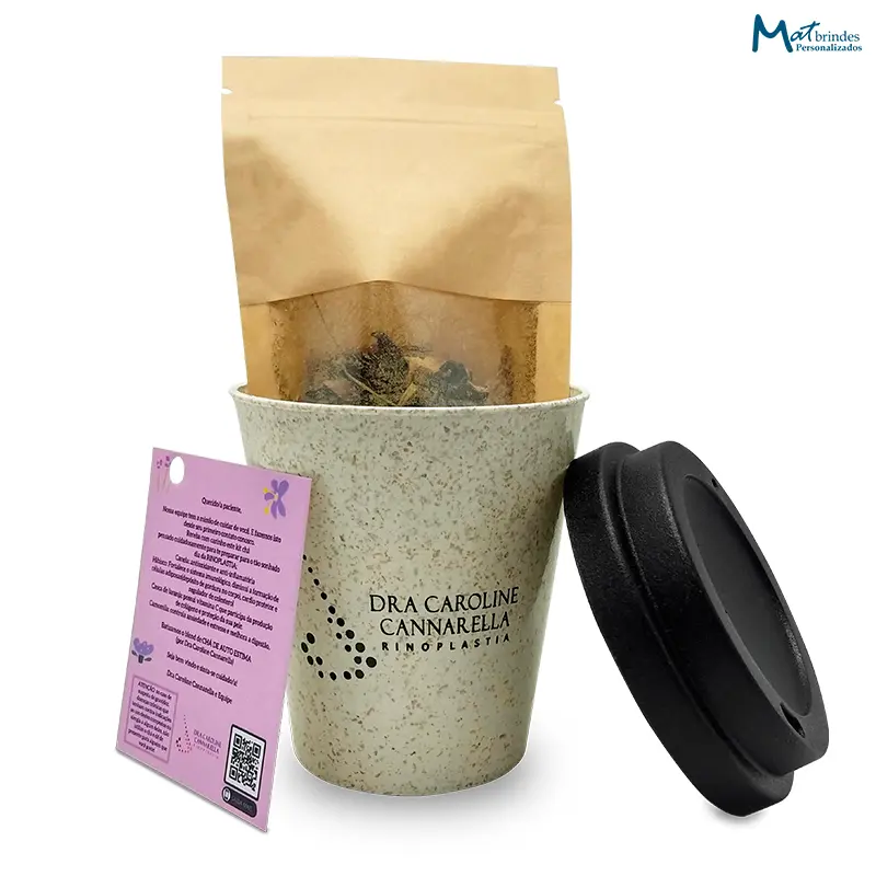 Kit Chá Blend Especial com Copo Bucks