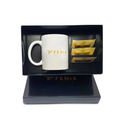 Kit Cha Com Caneca Personalizada