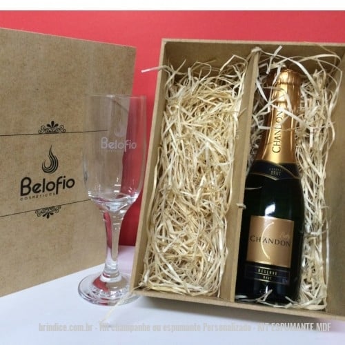 Kit Champanhe Ou Espumante Personalizado
