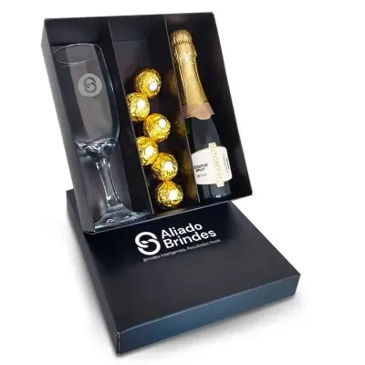 Kit Chandon Com Ferrero Rocher Personalizado Al44