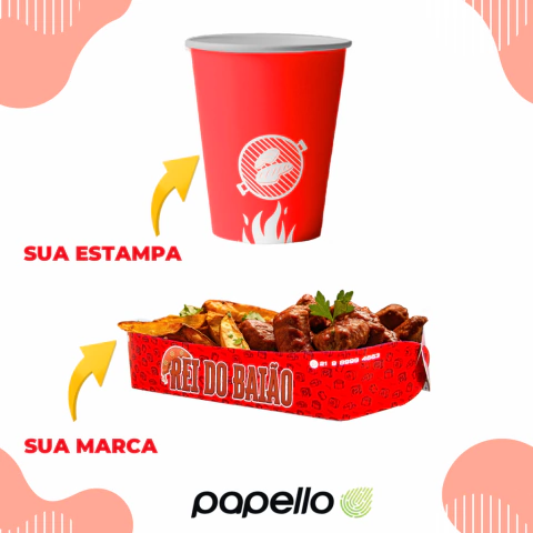 Kit Churrascaria com Copo e Barca