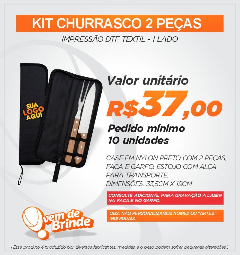 Kit Churrasco 2 Peças