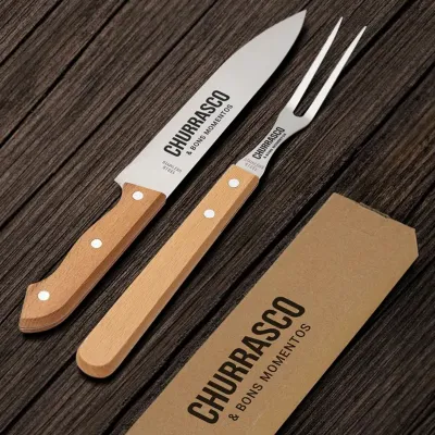 Kit Churrasco 2 Pecas Personalizado Promocional
