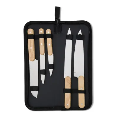 Kit Churrasco 5 Pecas Lnr14699b