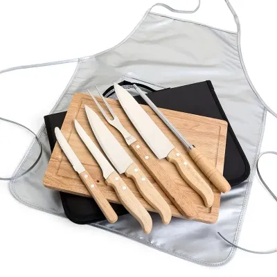 Kit Churrasco 8 Pecas Completo Personalizado
