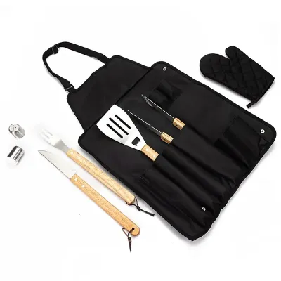 Kit Churrasco 8 Pecas Lnr05184b