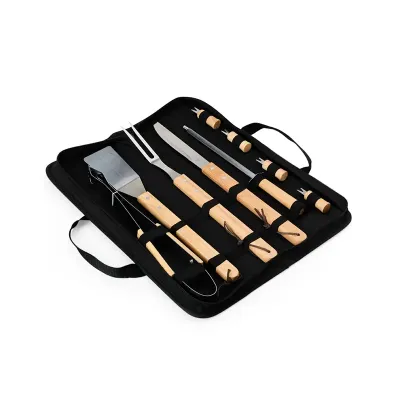 Kit Churrasco 9 Pecas Lnr18893
