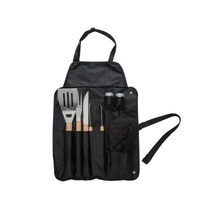 Kit Churrasco Avental 6 Pecas