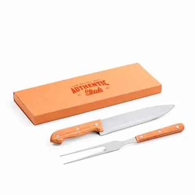 Kit Churrasco Barbecue Bamboo
