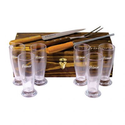 Kit Churrasco Com 06 Copos