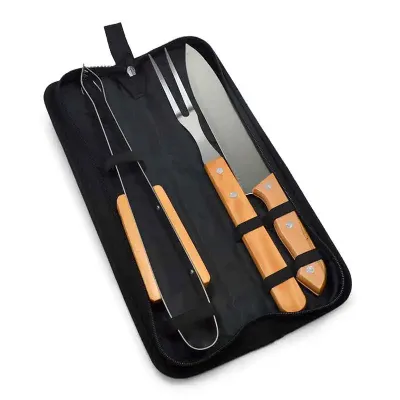 Kit Churrasco Com 3pcs