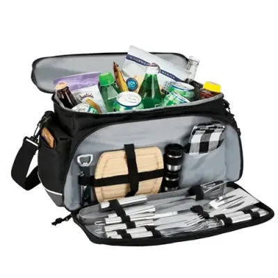 Kit Churrasco Com Bolsa Termica Cc118