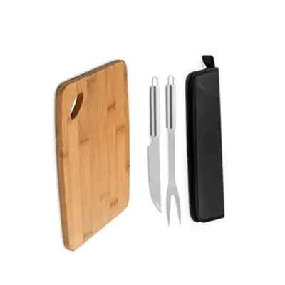 Kit Churrasco em Estojo de 210d