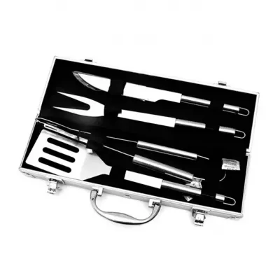 Kit Churrasco Maleta 4 Pecas
