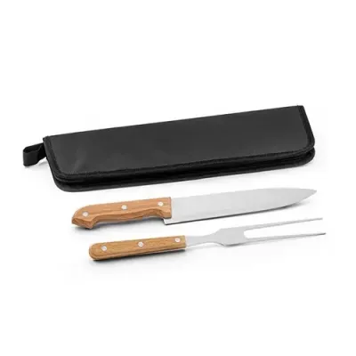 Kit Churrasco Personalizado Com 2 Pecas