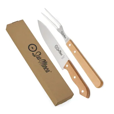 Kit Churrasco Personalizado Com 2 Pecas