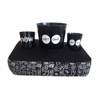 Kit Cinema Com Almofada Porta Pipoca