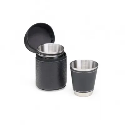 Kit Copo Inox 50ml 4 Pecas Lnr08165