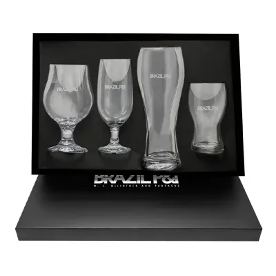 Kit Copos de Cerveja Beer Sommelier 4 Pecas