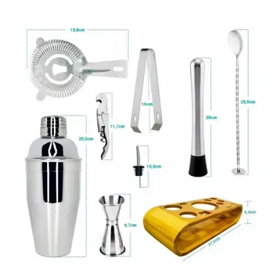 Kit Coqueteleira Para Caipirinha e Drink