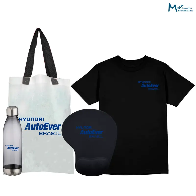 Kit Corporativo com Camiseta Personalizada