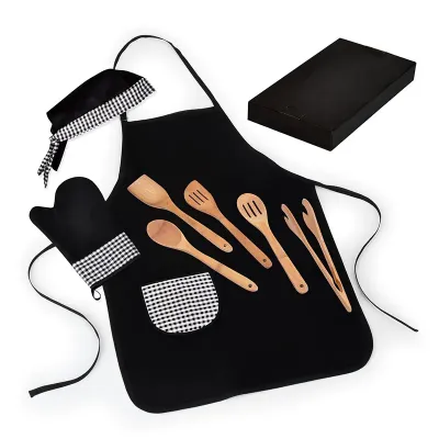 Kit Cozinha Com Avental Kc740
