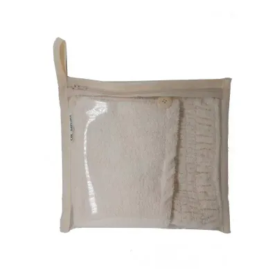 Kit Cru Faixa de Cabelo Turbante Atoalhado