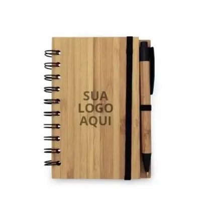 Kit de Caderno e Esferografica Personalizado