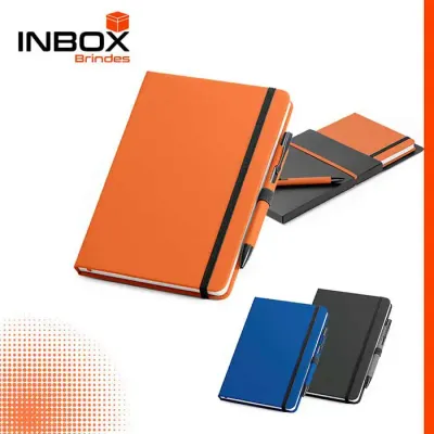 Kit de Caderno e Esferografica Shaw