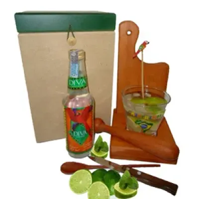 Kit de Caipirinha em Caixa de Mdf