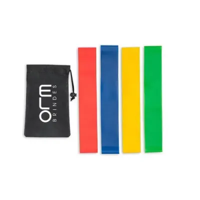 Kit de Faixas Elasticas Para Treino