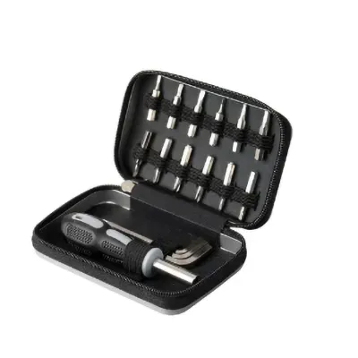 Kit de ferramentas com 16 peças em aço carbono