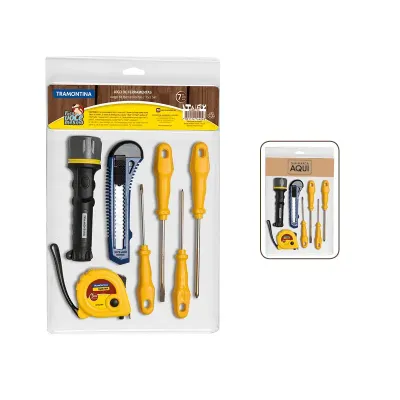Kit de Ferramentas Com 7 Pecas Tramontina