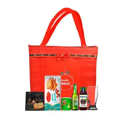 Kit de Natal com sacola térmica